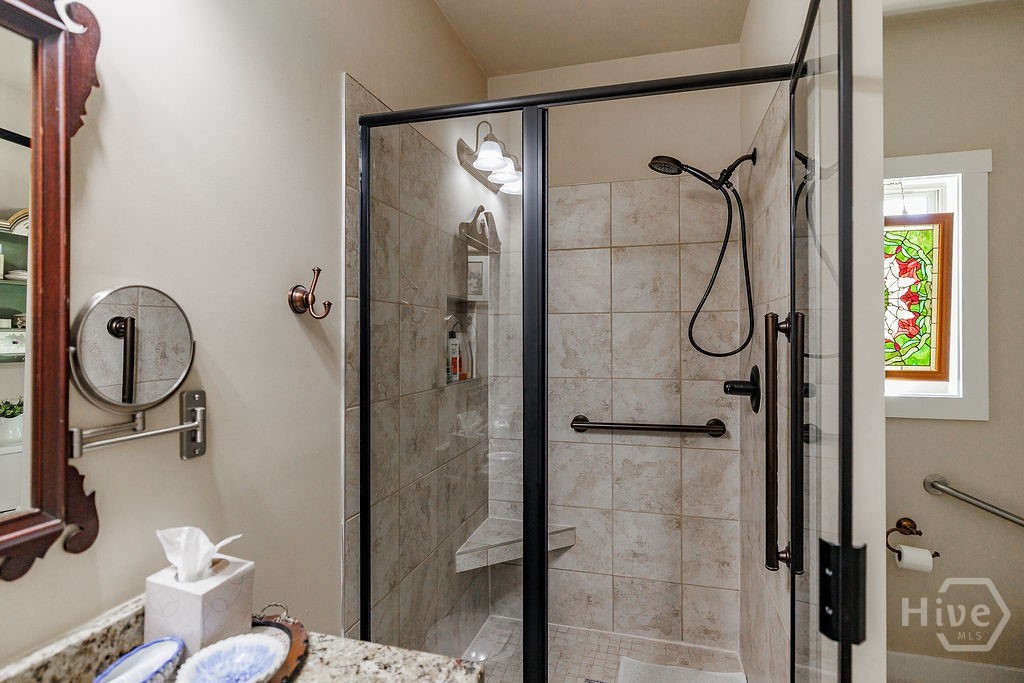 425 Classic Road Athens, GA 30606 - Photo 13 of 30 custom tile step in shower