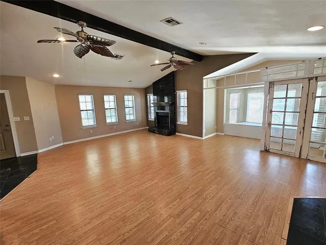 a view of front door