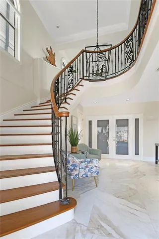 a front view of a house with a porch