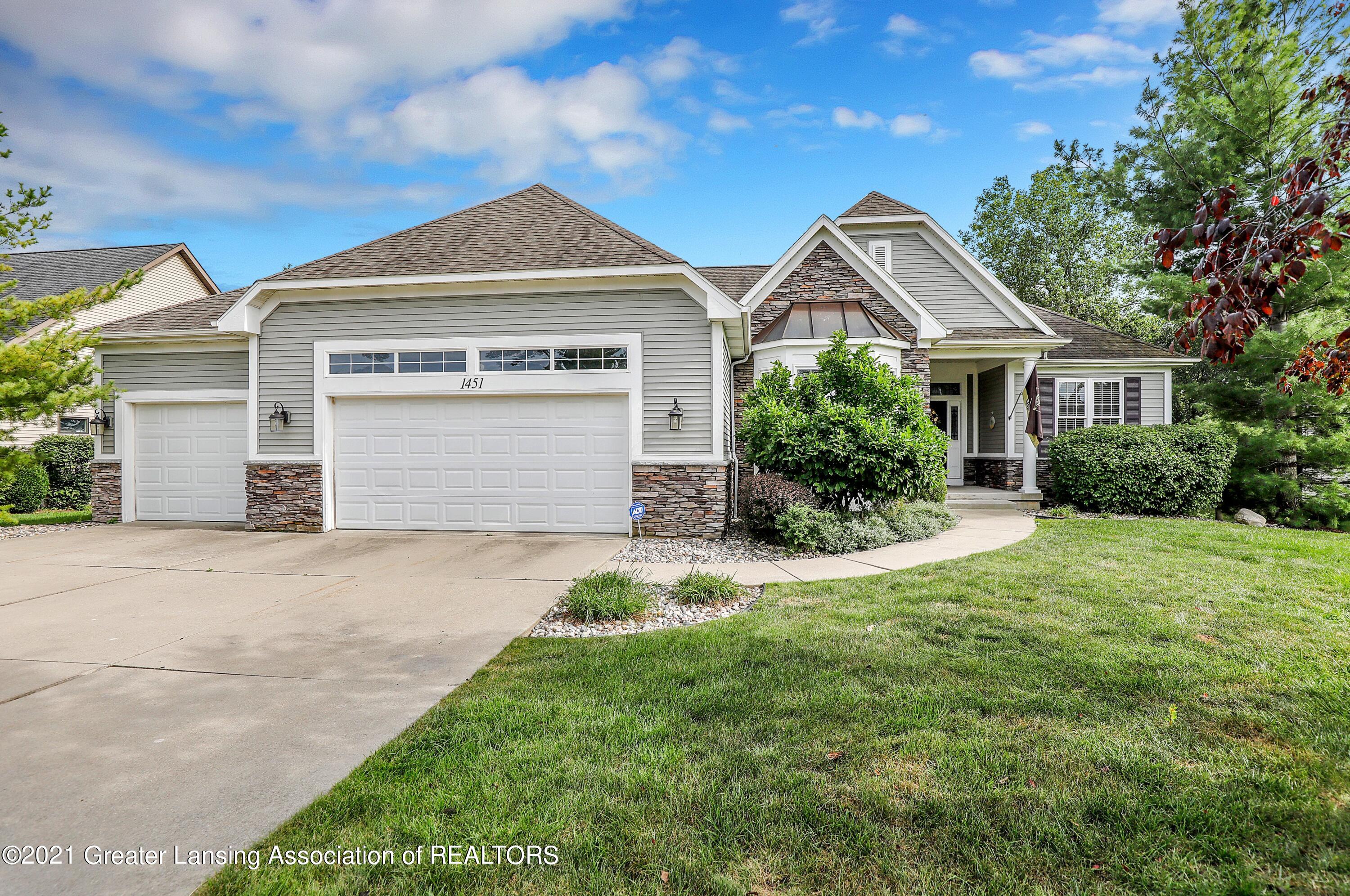 1451 Wellman Road Dewitt, MI 48820 - Photo 1 of 43 Front of House