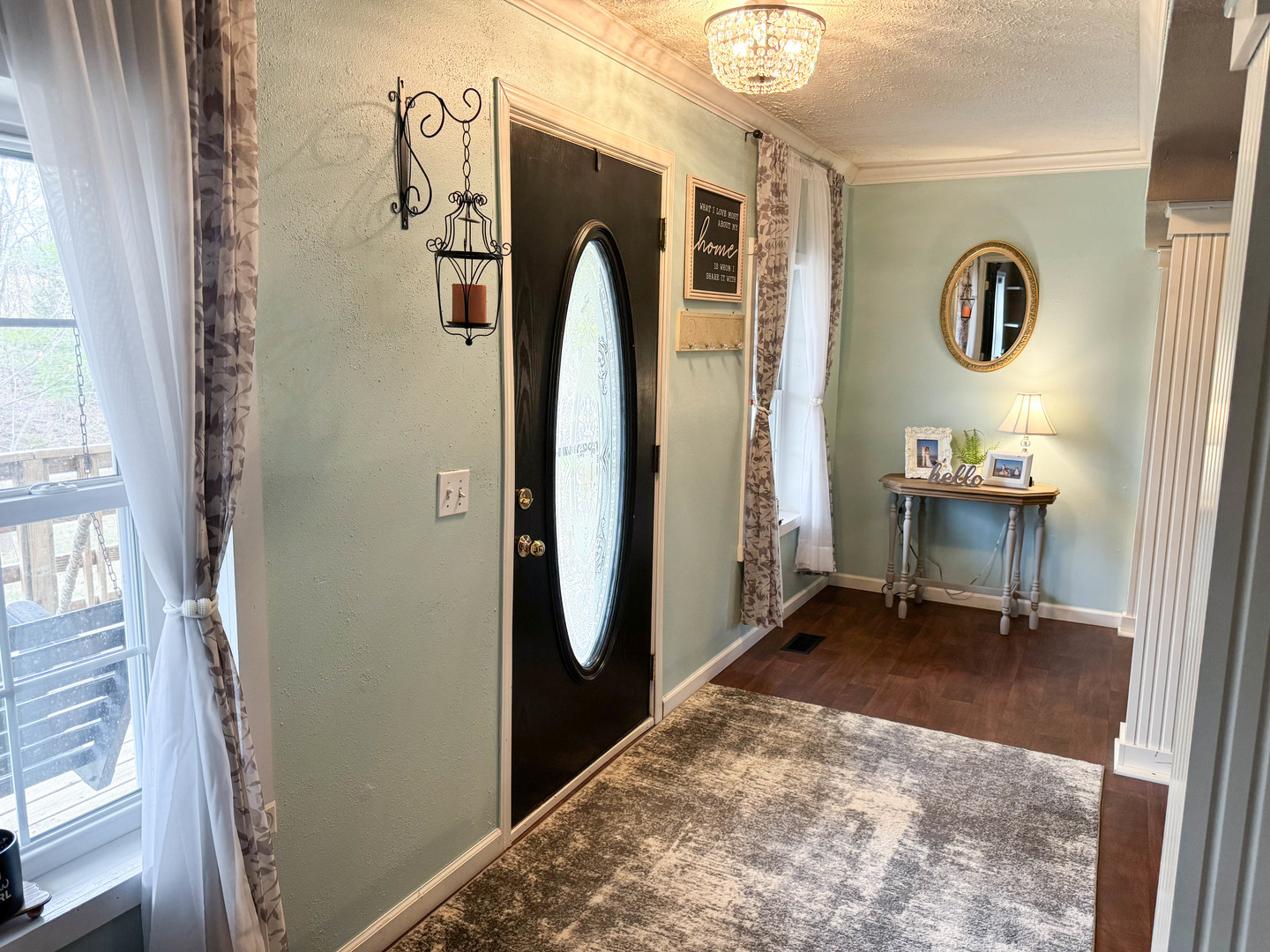 385 Toledo Cemetery Road Cobden, IL 62920 - Photo 19 of 38 a view of a hallway with elevator and a window