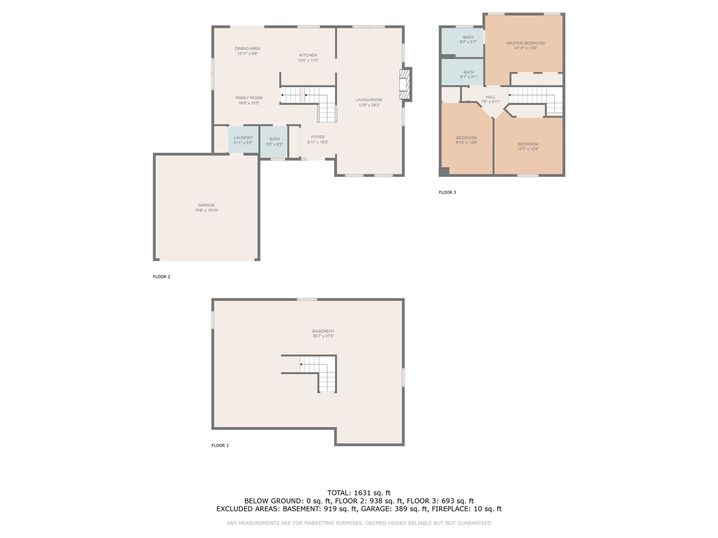913 Barton Lane Peotone, IL 60468 - Photo 15 of 15 a picture of a floor plan