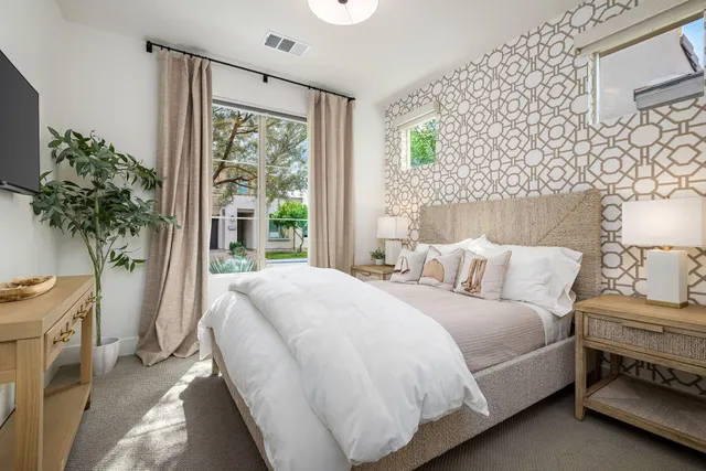 a close view of a utility room with dryer and washer
