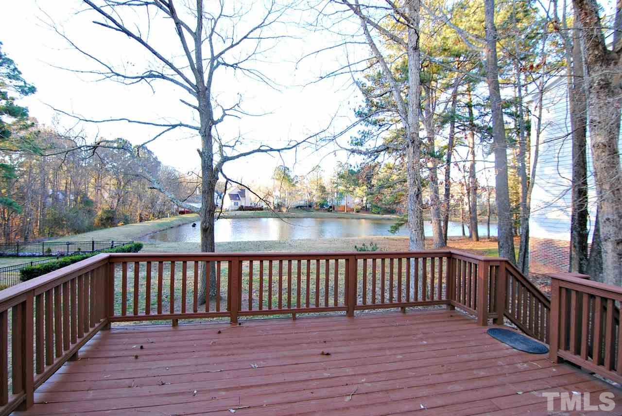 2216 Dahlgreen Road Raleigh, NC 27615 - Photo 20 of 22 a view of deck with wooden floor and fence