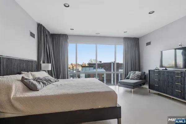 a view of a terrace with furniture