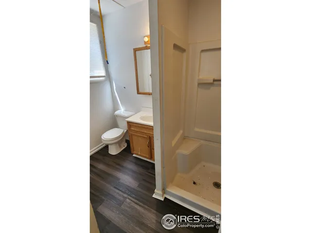a bathroom with a toilet