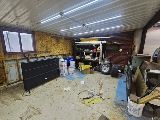 a view of storage utility room