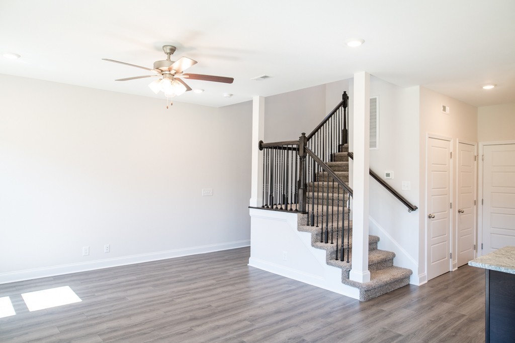 206 Copeland Road Clarksville, TN 37042 - Photo 10 of 38 a view of entryway and hall with wooden floor