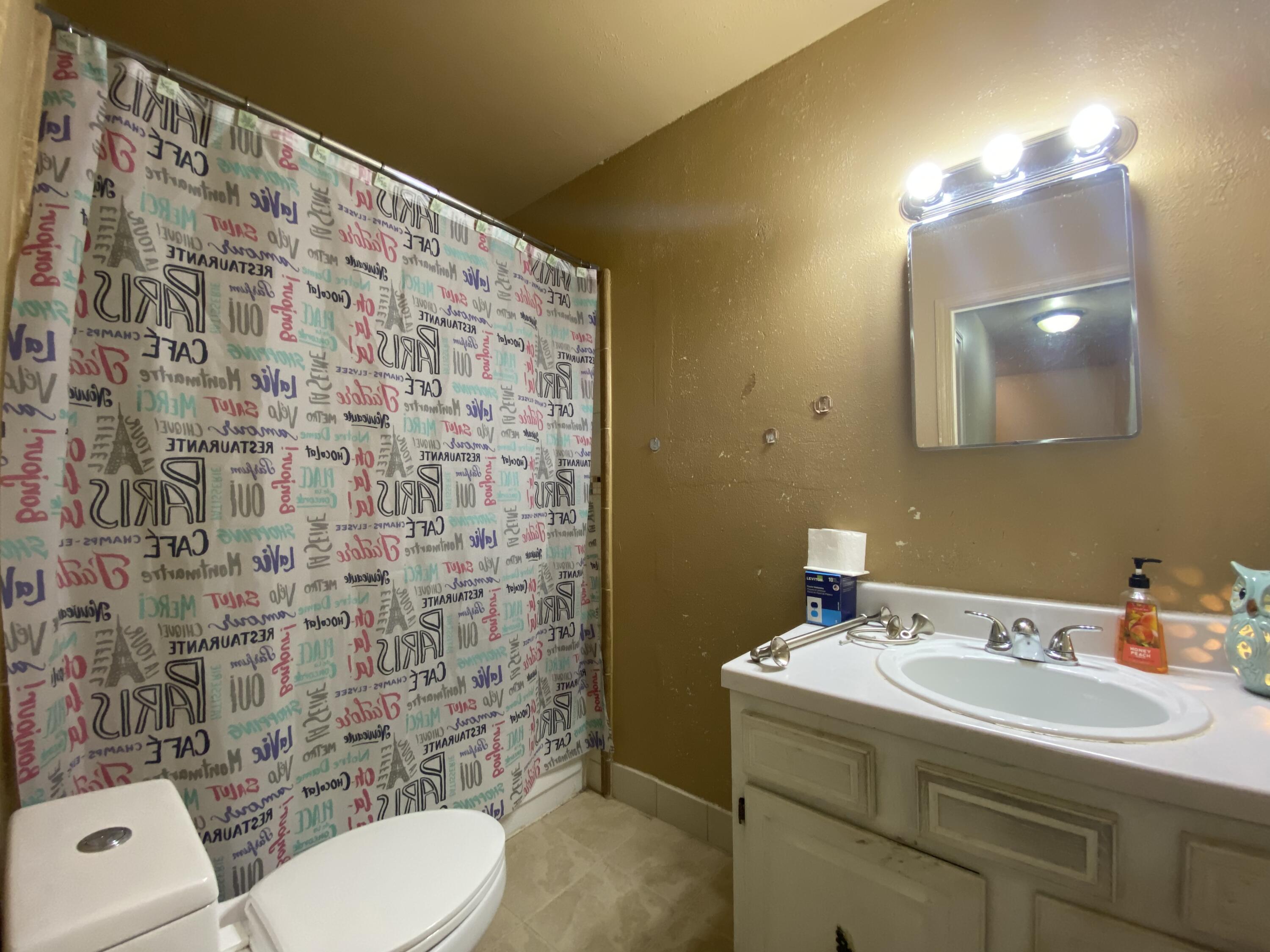 2312 Ranch Road Northwest Roanoke, VA 24017 - Photo 15 of 27 a bathroom with a sink toilet and shower