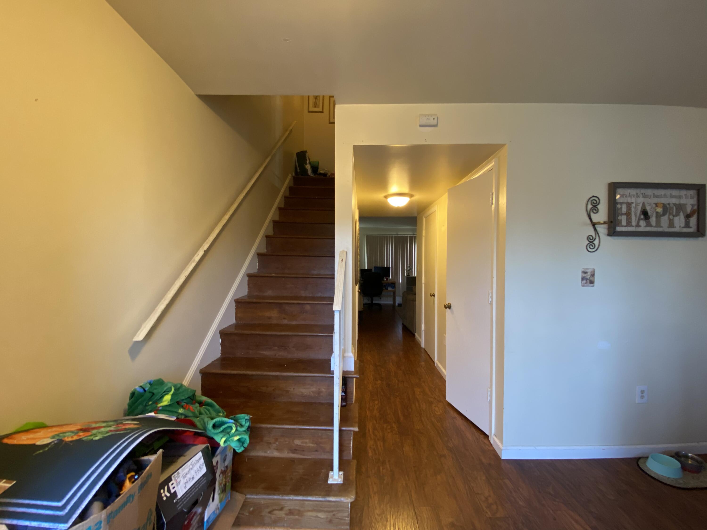 2312 Ranch Road Northwest Roanoke, VA 24017 - Photo 3 of 27 a view of entryway and hall with wooden floor