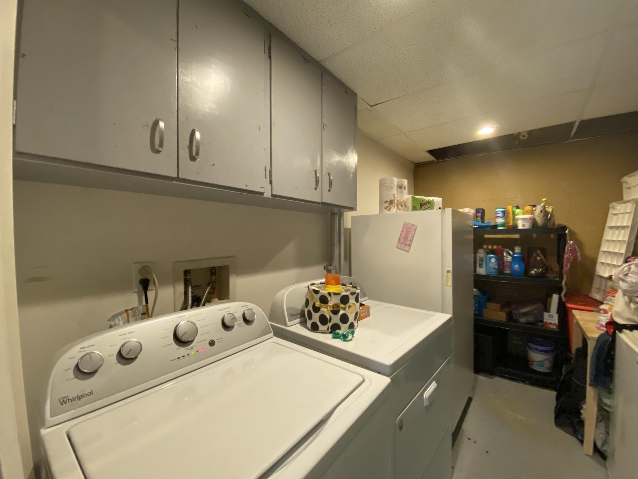 2312 Ranch Road Northwest Roanoke, VA 24017 - Photo 24 of 27 a kitchen with a refrigerator and a stove top oven