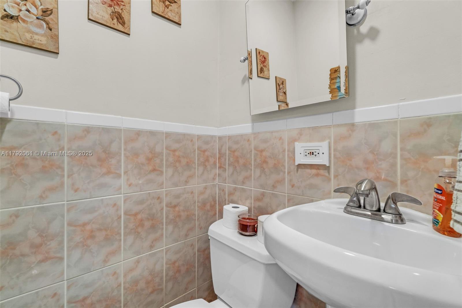 30021 Southwest 160th Avenue Homestead, FL 33033 - Photo 37 of 55 a bathroom with a sink and a mirror