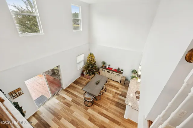 a bedroom with a bed and a view of bathroom
