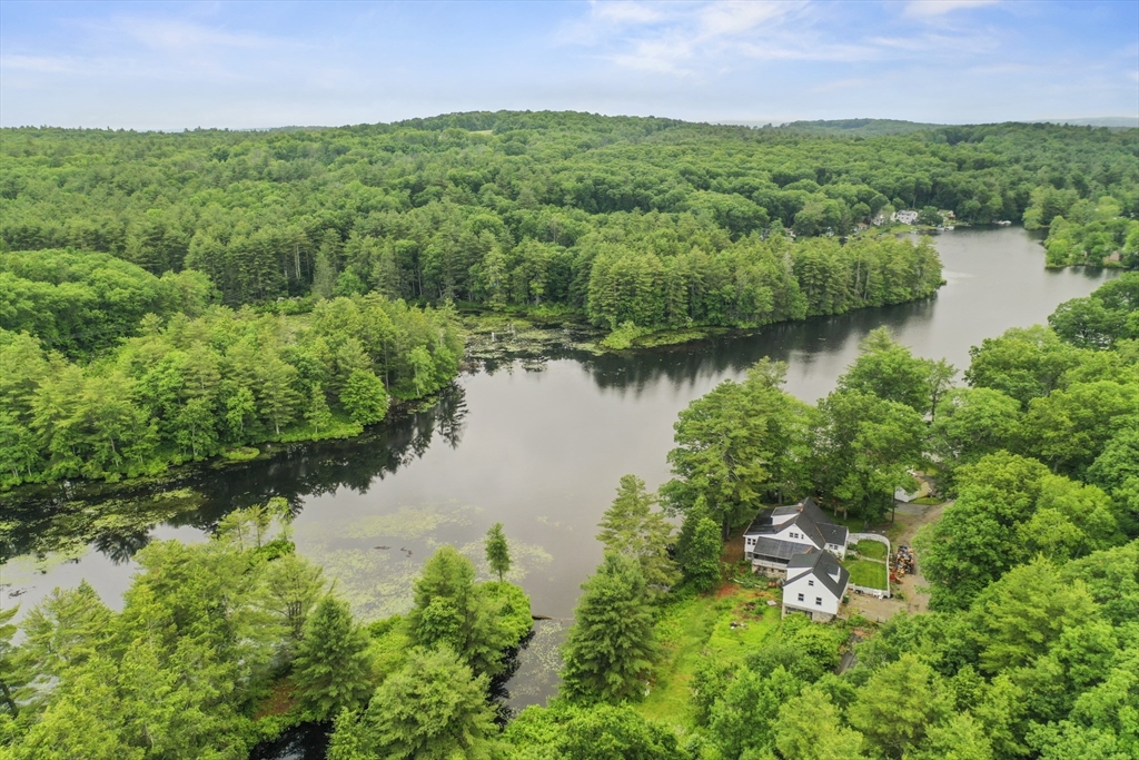 3 Cranberry Meadow Shore Road Charlton, MA 01507 - Photo 1 of 39 an aerial view of a houses with outdoor space and lake view