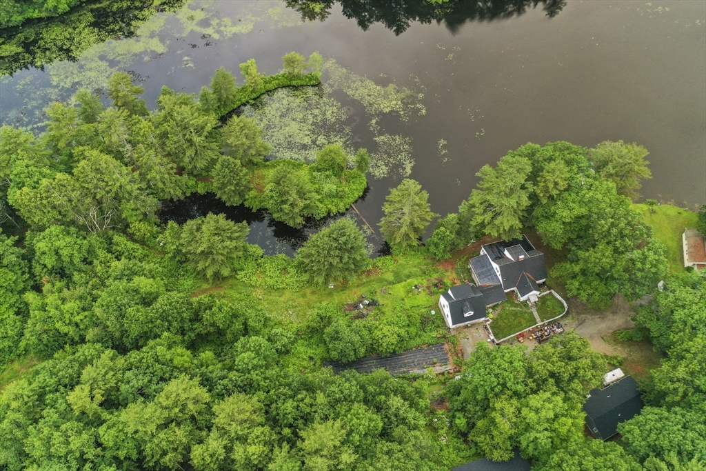 3 Cranberry Meadow Shore Road Charlton, MA 01507 - Photo 39 of 39 an aerial view of residential house with outdoor space and trees all around