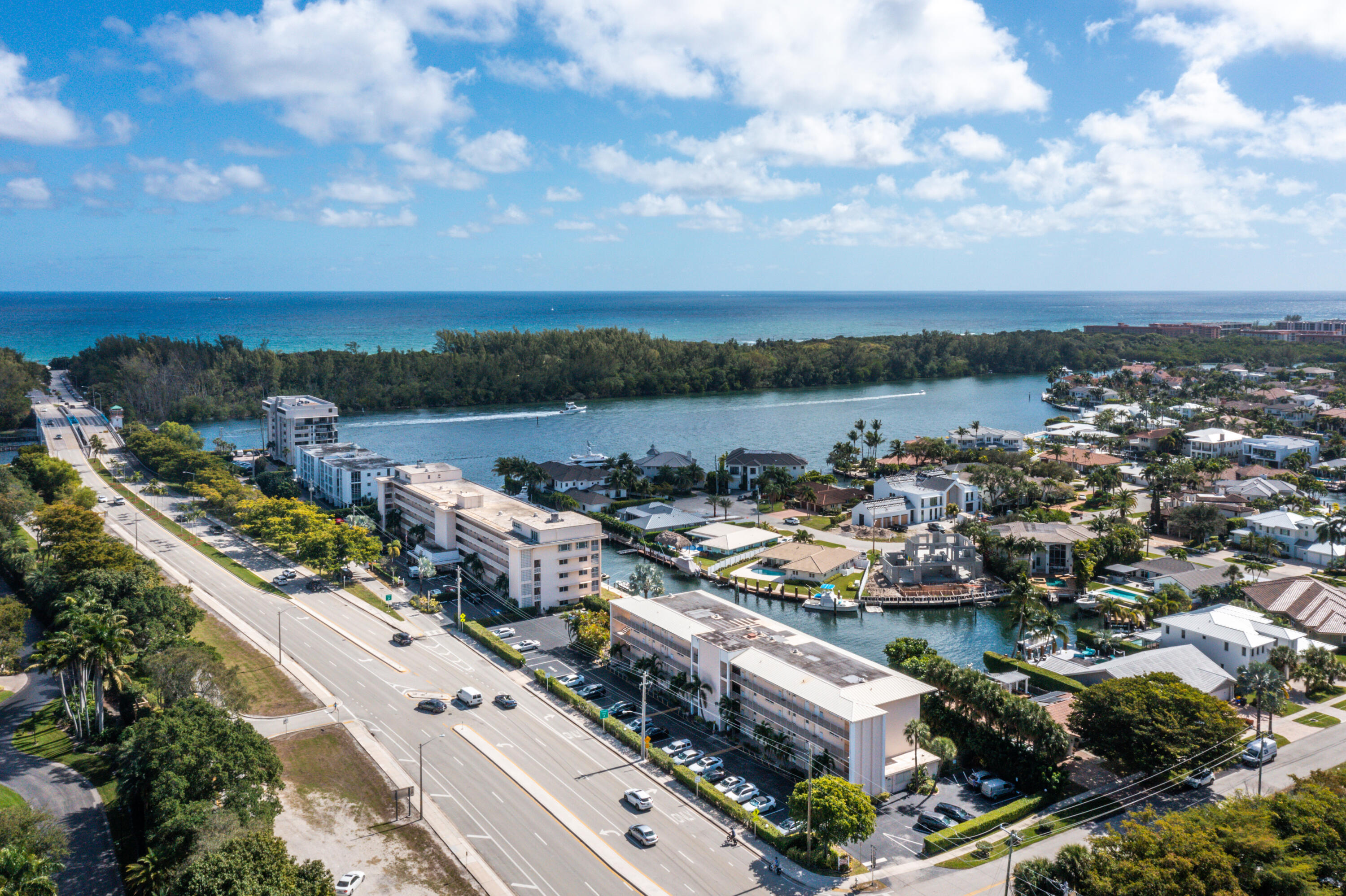 698 Northeast Spanish River Boulevard, Unit 140 Boca Raton, FL 33431 - Photo 20 of 21 a view of a city and lake