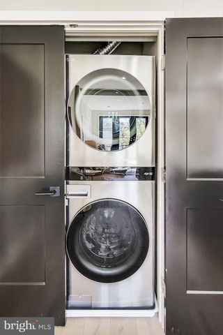 a utility room with a washer and dryer
