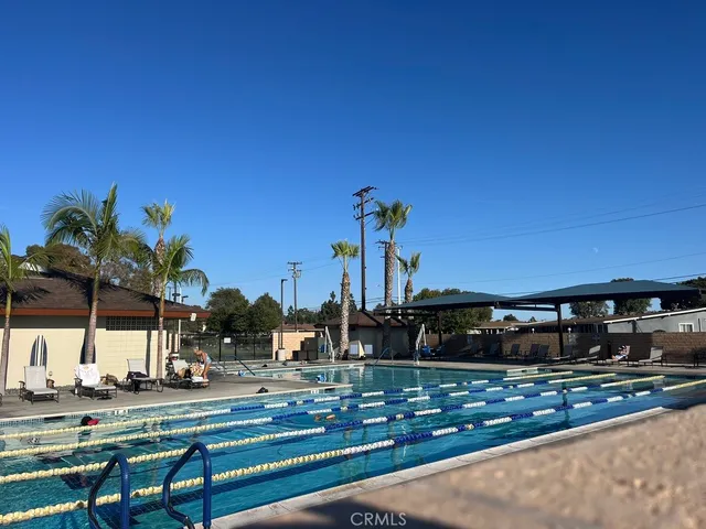 a view of a golf course with a lake