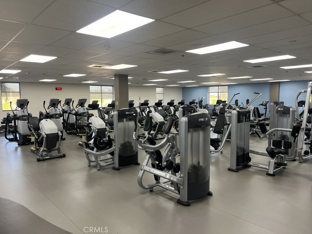 13120 Del Monte Drive, Unit 47G Seal Beach, CA 90740 - Photo 40 of 42 a view of a room with gym equipment