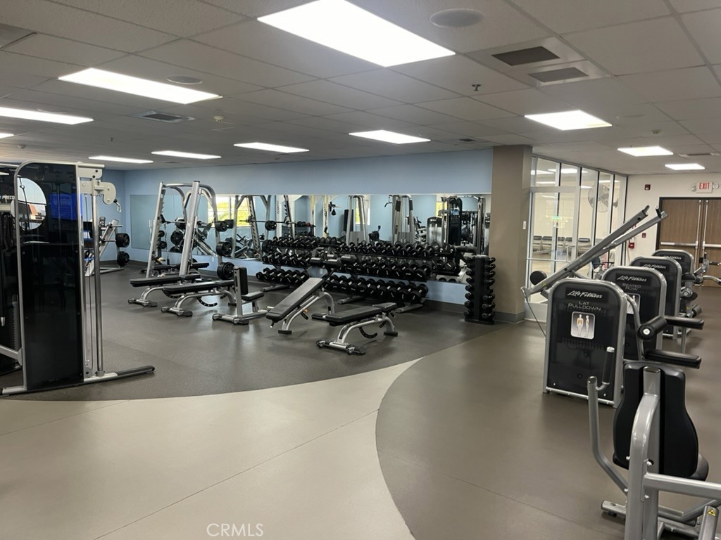 13120 Del Monte Drive, Unit 47G Seal Beach, CA 90740 - Photo 41 of 42 a view of a room with gym equipment