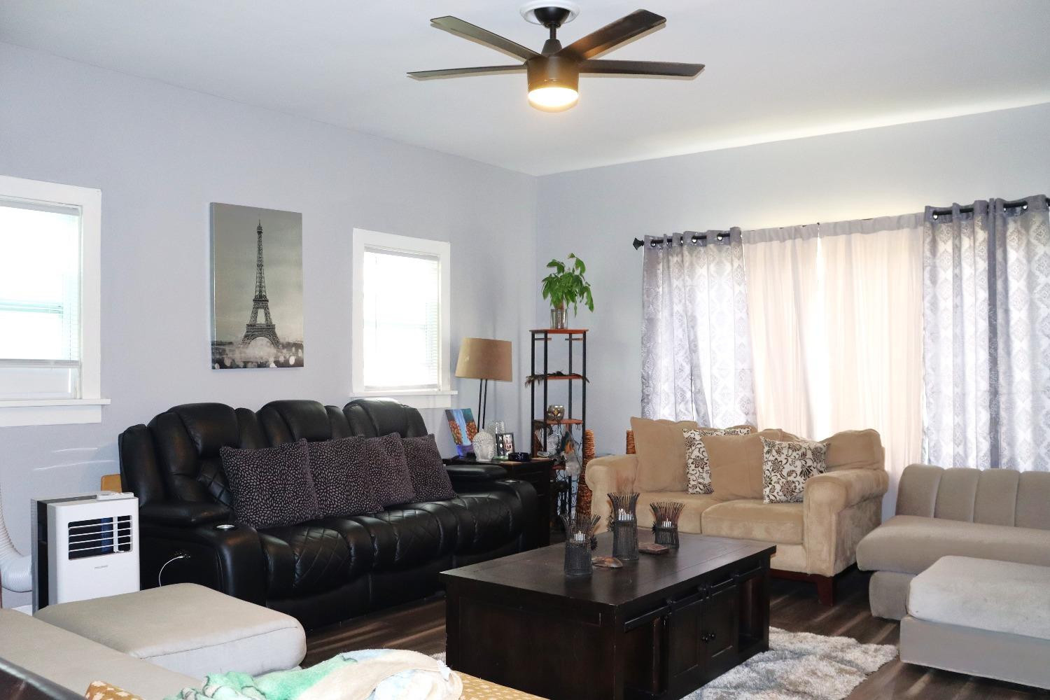 528 Mount Street Gary, IN 46406 - Photo 3 of 29 a living room with furniture and a large window
