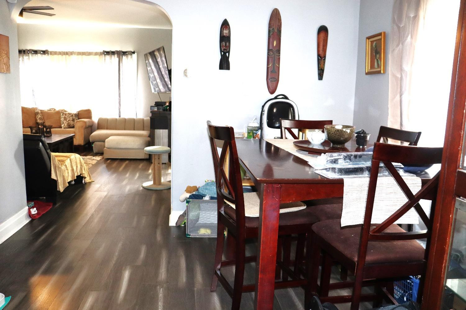 528 Mount Street Gary, IN 46406 - Photo 5 of 29 a view of a workspace with furniture and window