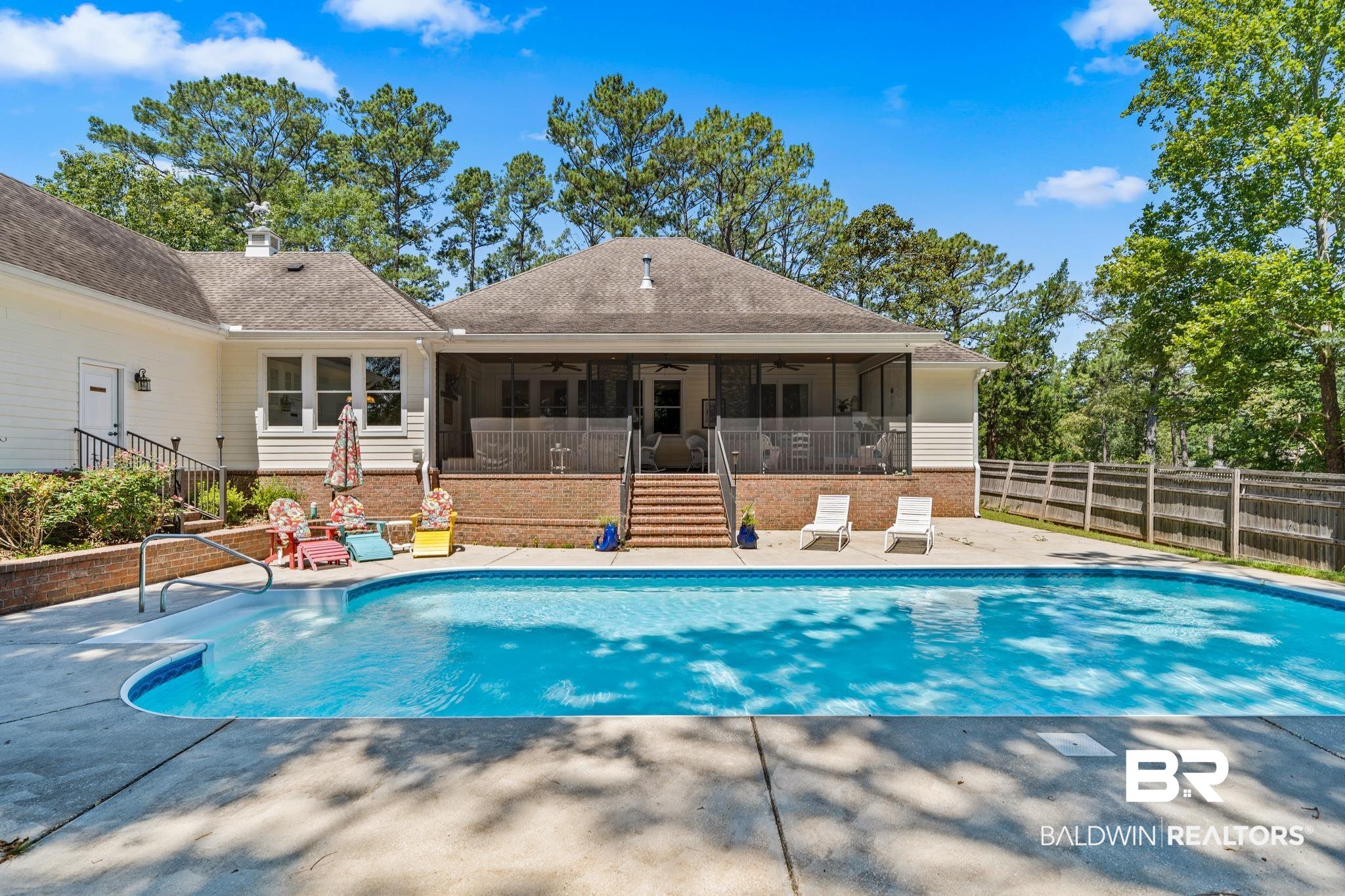 31082 Blakeley Way Daphne, AL 36527 - Photo 38 of 44 Back View With Pool