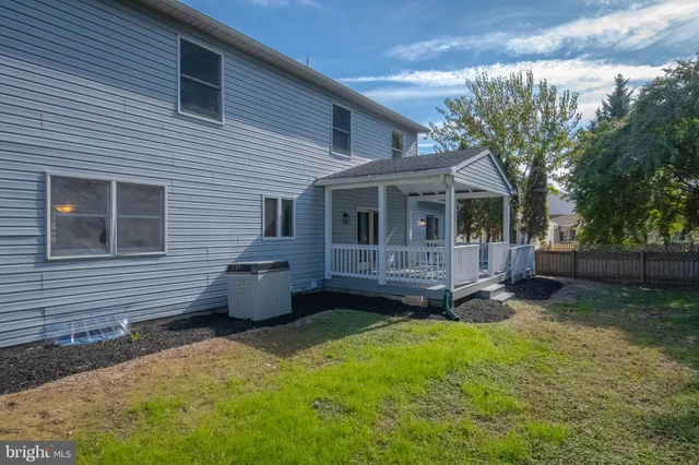 a view of a backyard with a garden