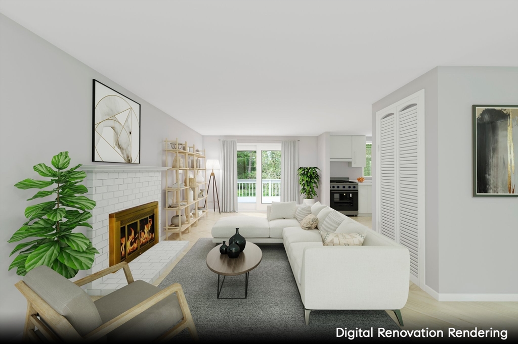 4 Easting Road Bourne, MA 02532 - Photo 5 of 42 a living room with furniture fireplace and flat screen tv