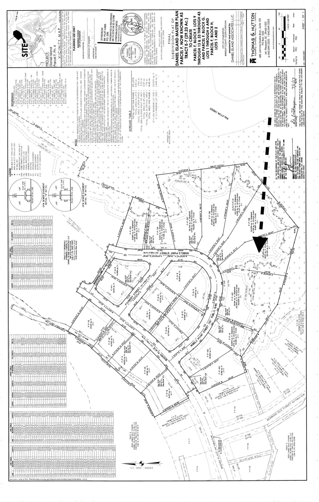 117 Nobels Point Street Charleston, SC 29492 - Photo 12 of 13 A Plat - Block