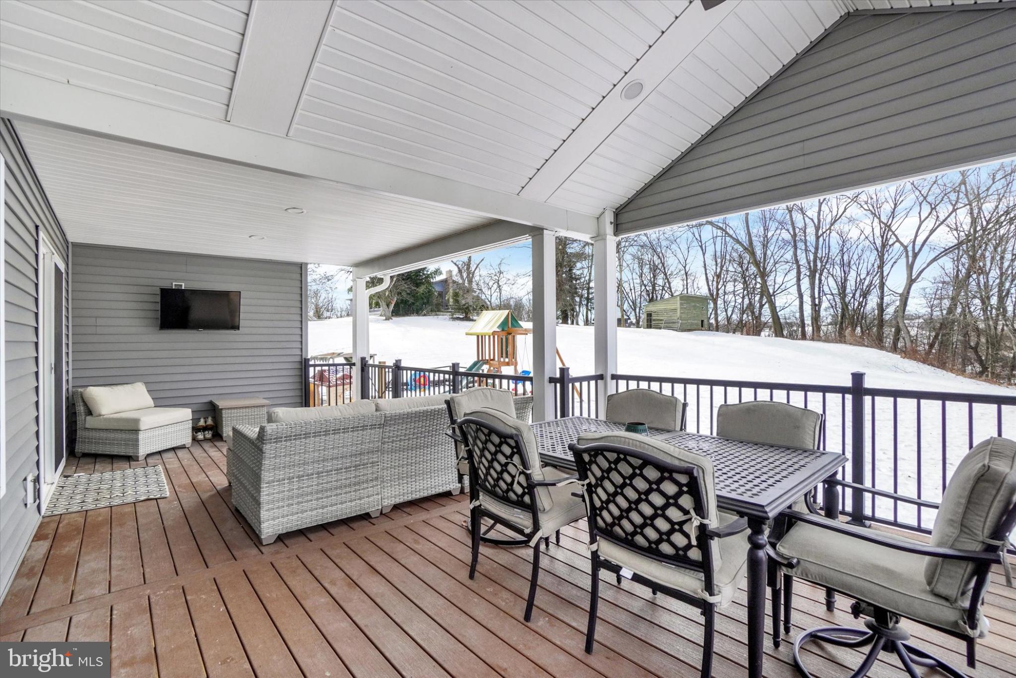 1048 Keller Road York, PA 17406 - Photo 24 of 28 a view of a patio with wooden floor