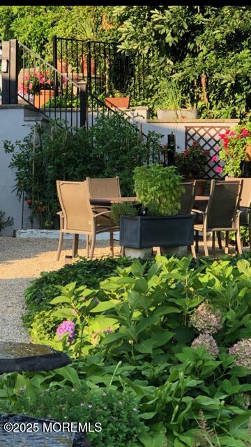 638 South Riverside Drive Neptune Township, NJ 07753 - Photo 38 of 41 a view of a chairs and table in a garden