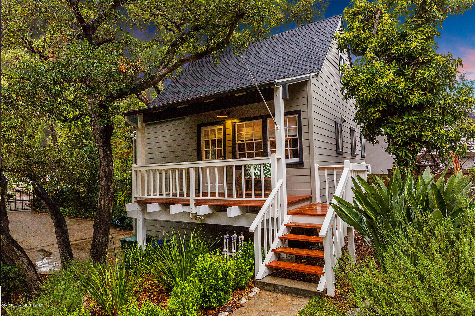 1280 Afton Street Pasadena, CA 91103 - Photo 28 of 39 a view of a house with a yard