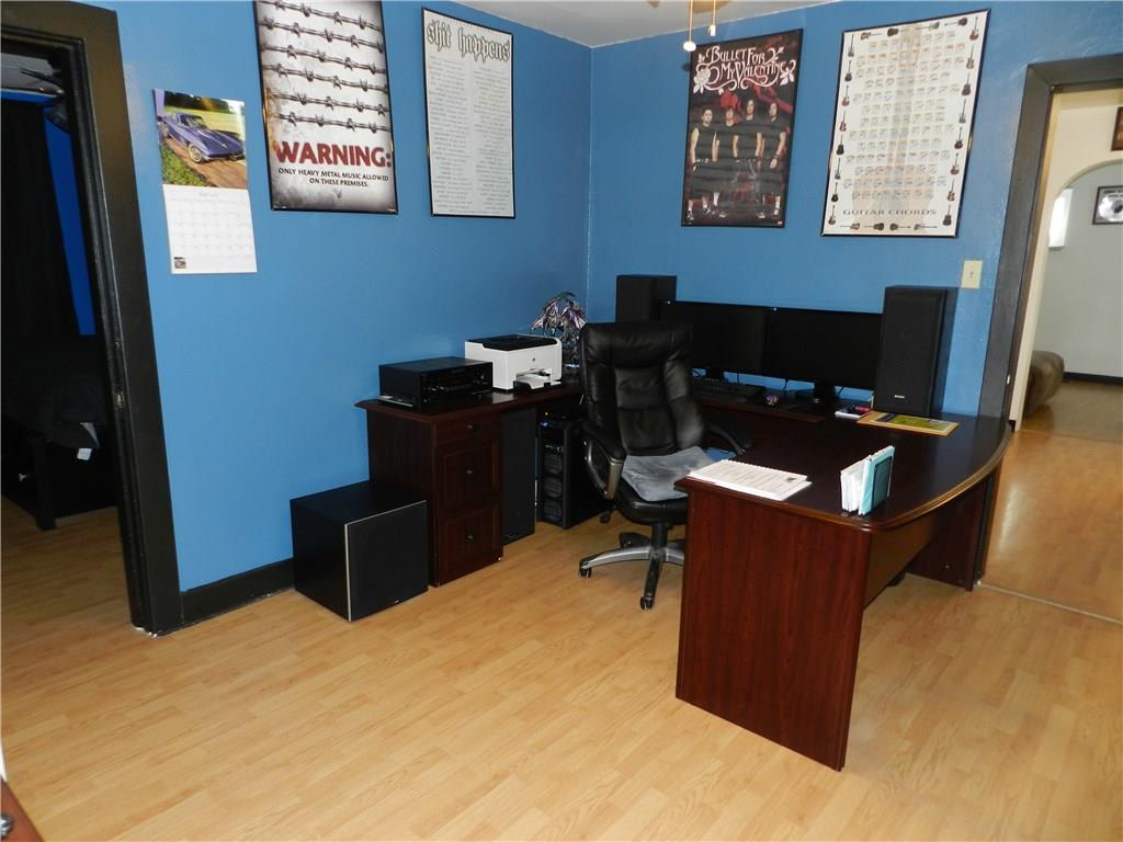 429 Ridge Avenue Canonsburg, PA 15317 - Photo 6 of 23 Currently being used as an office. This room can be transformed into whatever you want it to be. This home is equipped with a smart thermostat which controls the furnace and a/c.