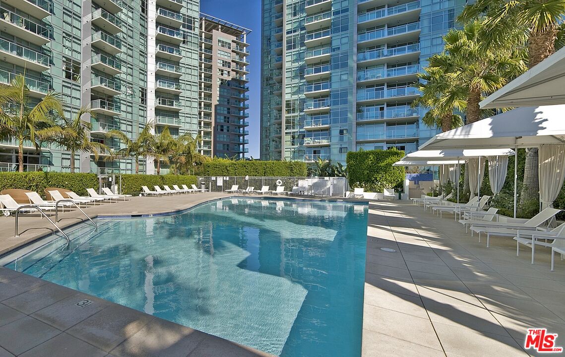 13700 Marina Pointe Drive, Unit 722 Marina del Rey, CA 90292 - Photo 34 of 52 a view of swimming pool with outdoor seating