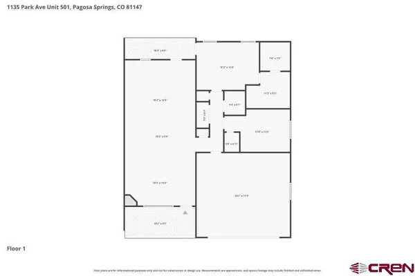 $529,000 | 1135 Park Avenue, Unit 501, Pagosa Springs, CO 81147