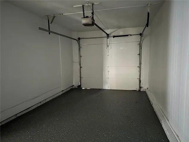 a view of a room with an empty space