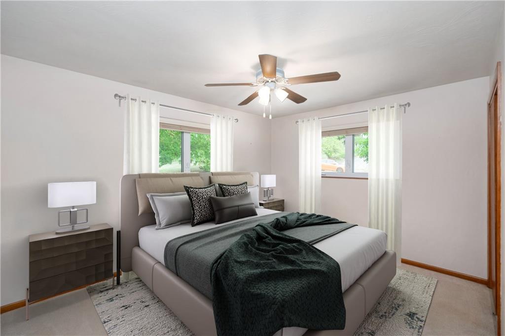 424 Brooks Road Wexford, PA 15090 - Photo 22 of 46 a bedroom with a bed and a window