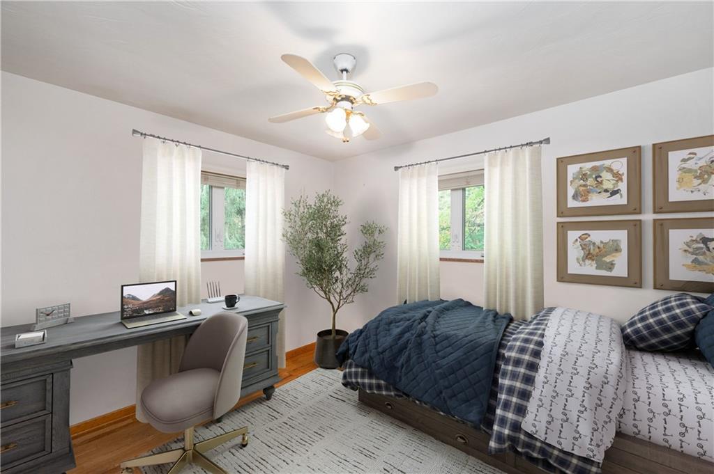 424 Brooks Road Wexford, PA 15090 - Photo 26 of 46 a bedroom with a bed window and a chair