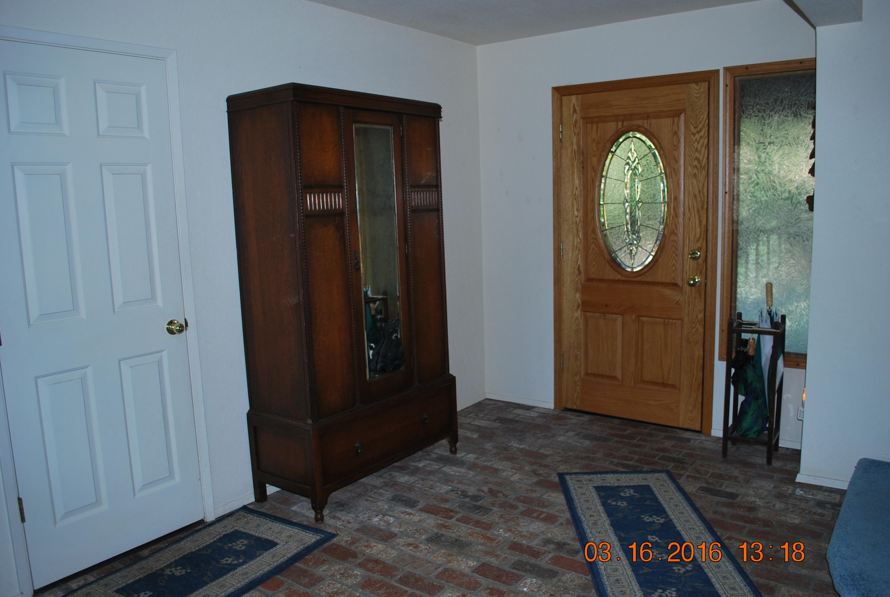 Inside entry
