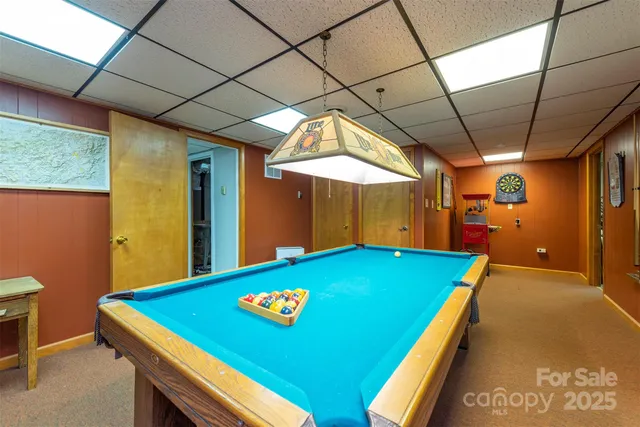 a room with furniture and a window