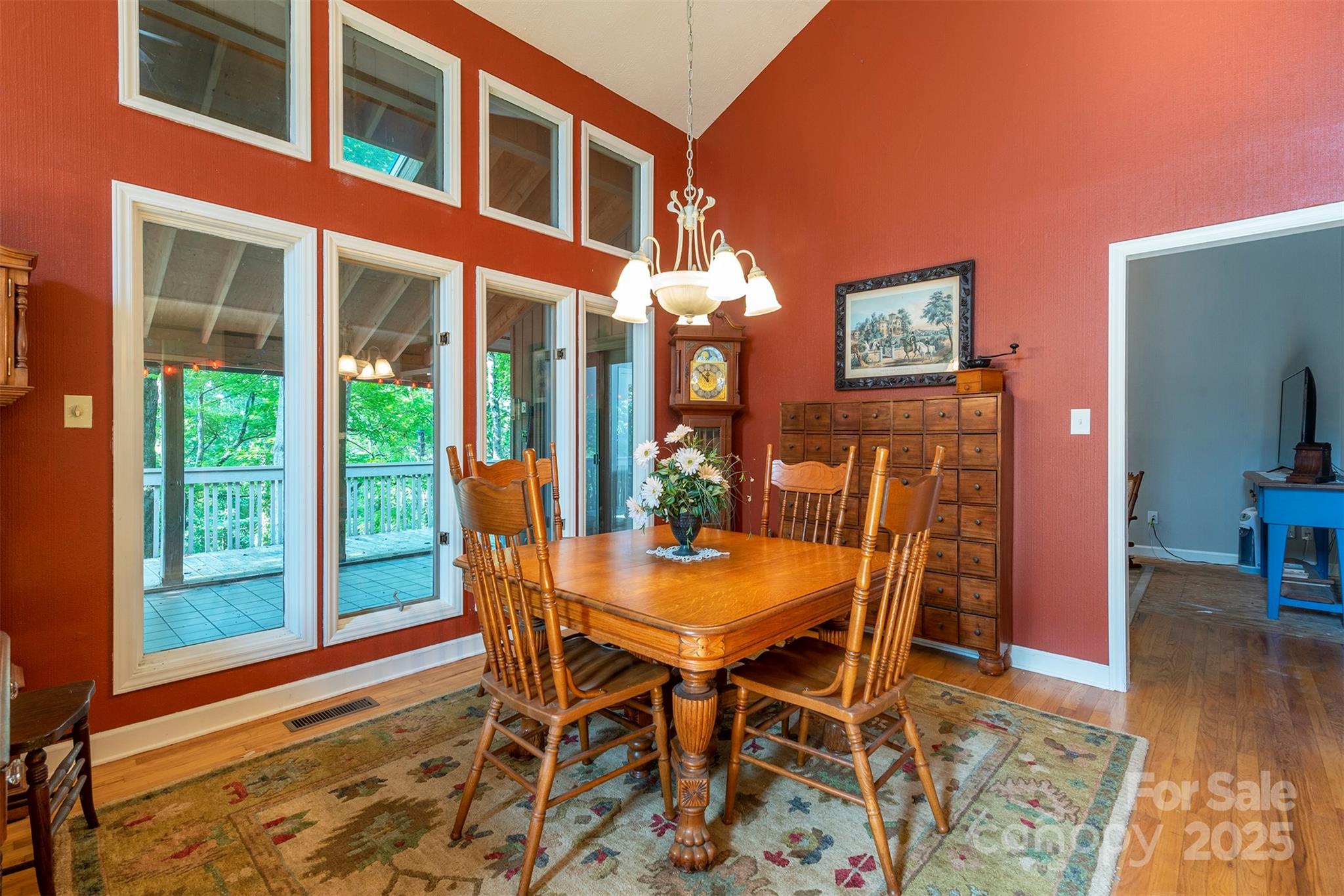 10 Chestnut Ridge Road Mills River, NC 28759 - Photo 6 of 47 a dining room with furniture and wooden floor