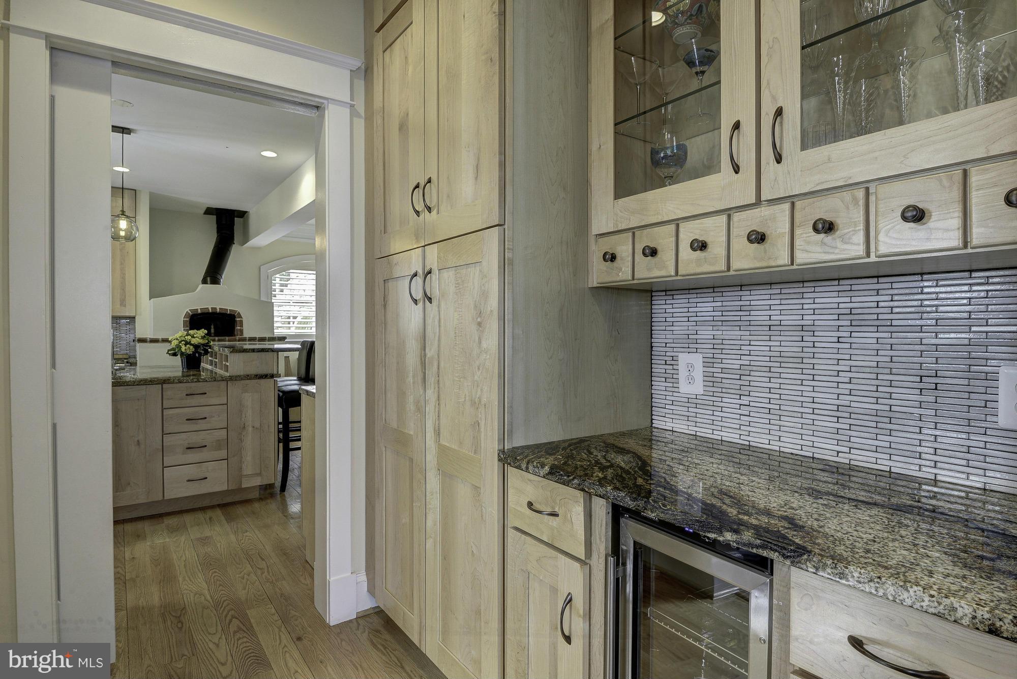 7912 Chelton Road Bethesda, MD 20814 - Photo 7 of 30 BUTLER PANTRY OFF KITCHEN & DINING ROOM