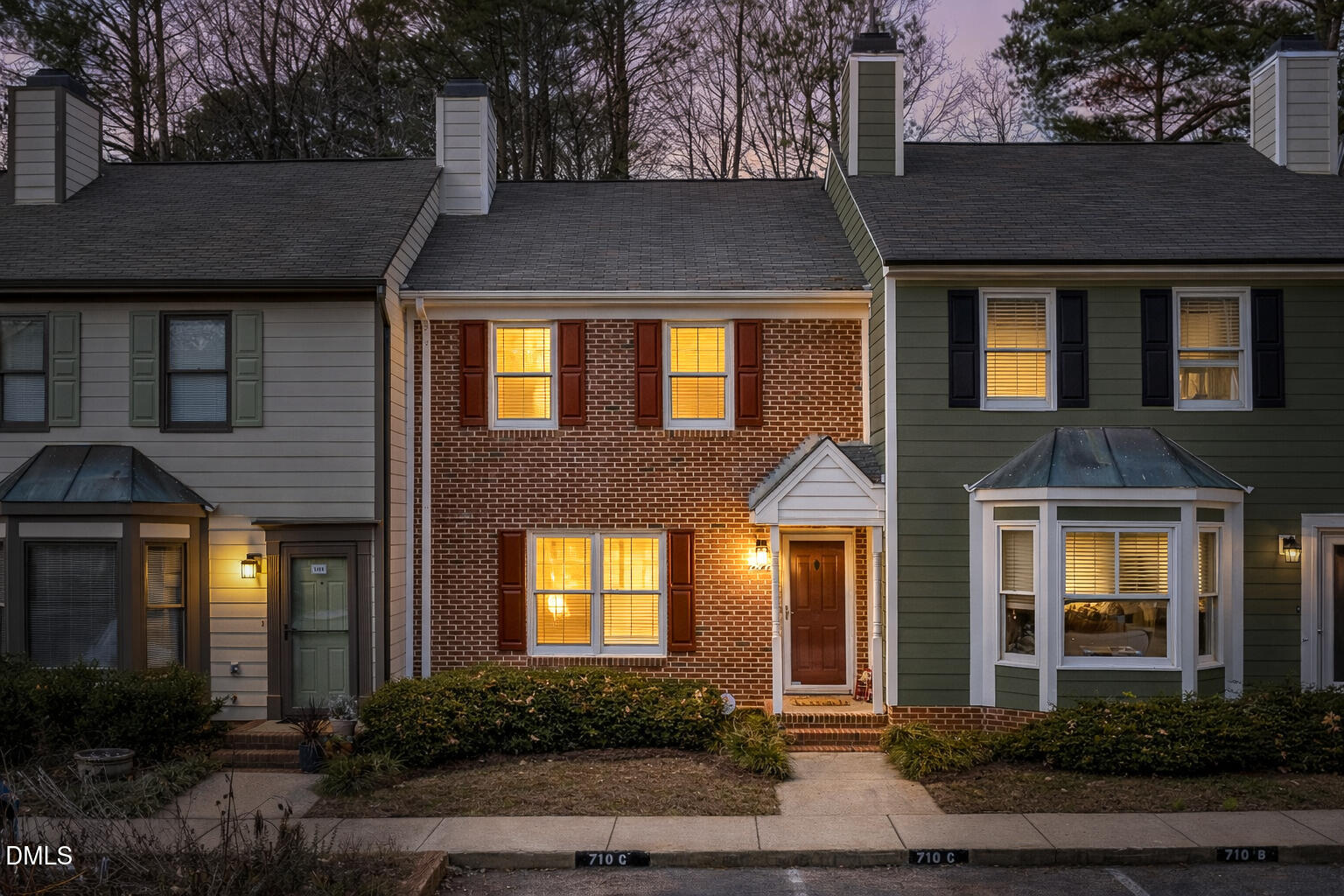 710 Powell Drive, Unit C Raleigh, NC 27606 - Photo 35 of 35 a front view of a house