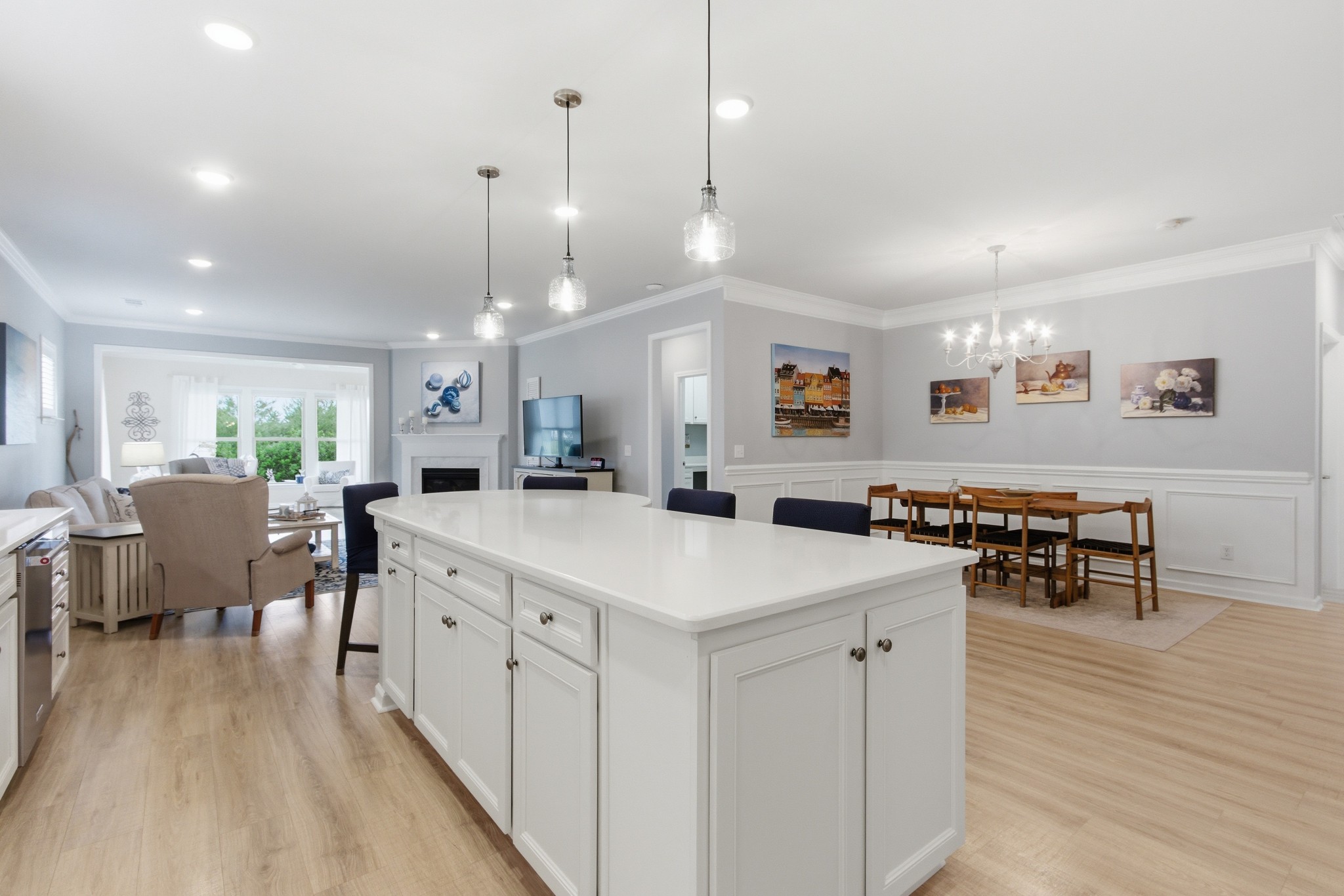 2321 Lawrence Ridge Spring Hill, TN 37174 - Photo 16 of 59 a large white kitchen with lots of counter space