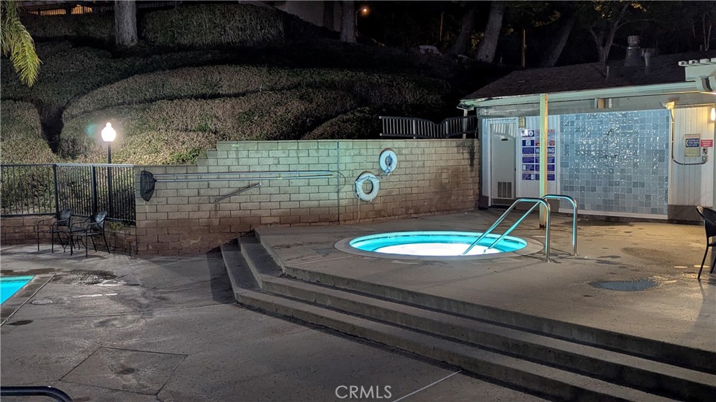 718 Vía La Paloma Riverside, CA 92507 - Photo 27 of 29 Night time spa view