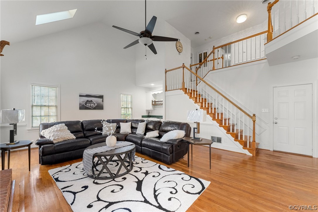 3430 Robious Forest Way Midlothian, VA 23113 - Photo 13 of 50 a living room with furniture and wooden floor