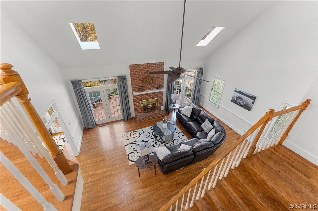 3430 Robious Forest Way Midlothian, VA 23113 - Photo 14 of 50 a living room with furniture and a wooden floor
