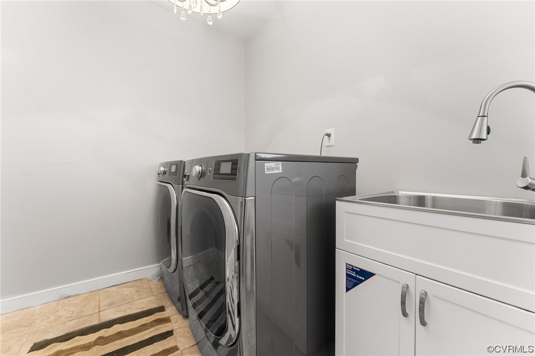 3430 Robious Forest Way Midlothian, VA 23113 - Photo 17 of 50 a utility room with dryer and washer