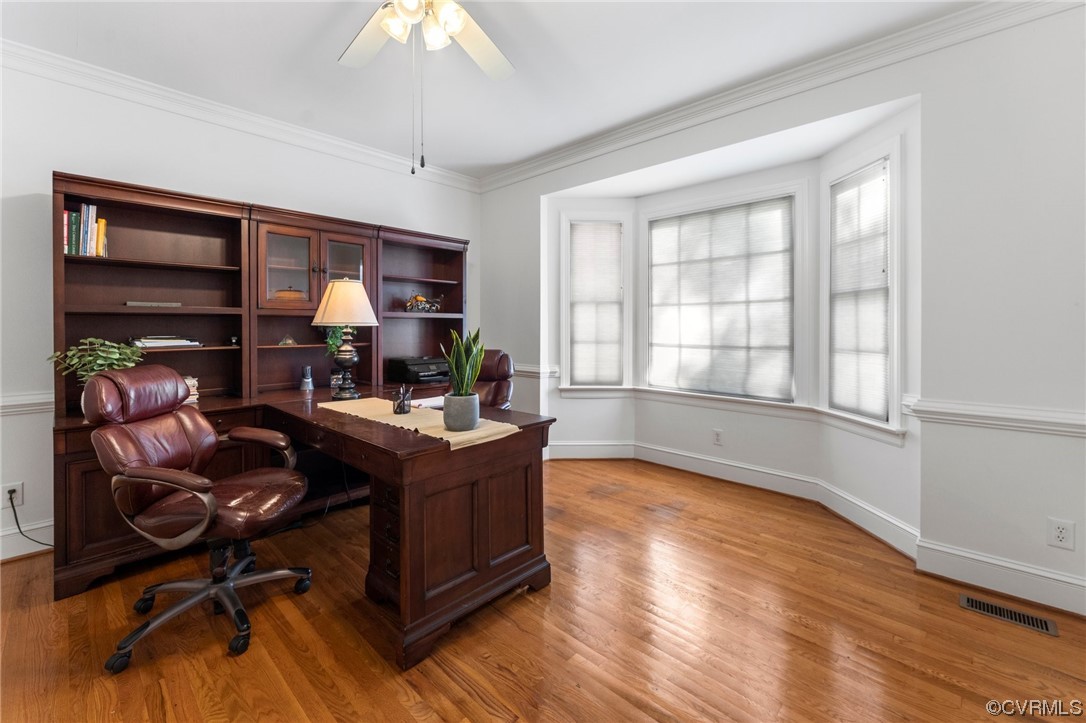 3430 Robious Forest Way Midlothian, VA 23113 - Photo 33 of 50 a workspace with furniture hardwood and a window